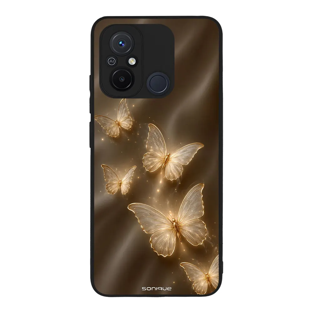 Θήκη Sonique DIVA Series για Xiaomi Redmi 12C Χρυσές Πεταλούδες
