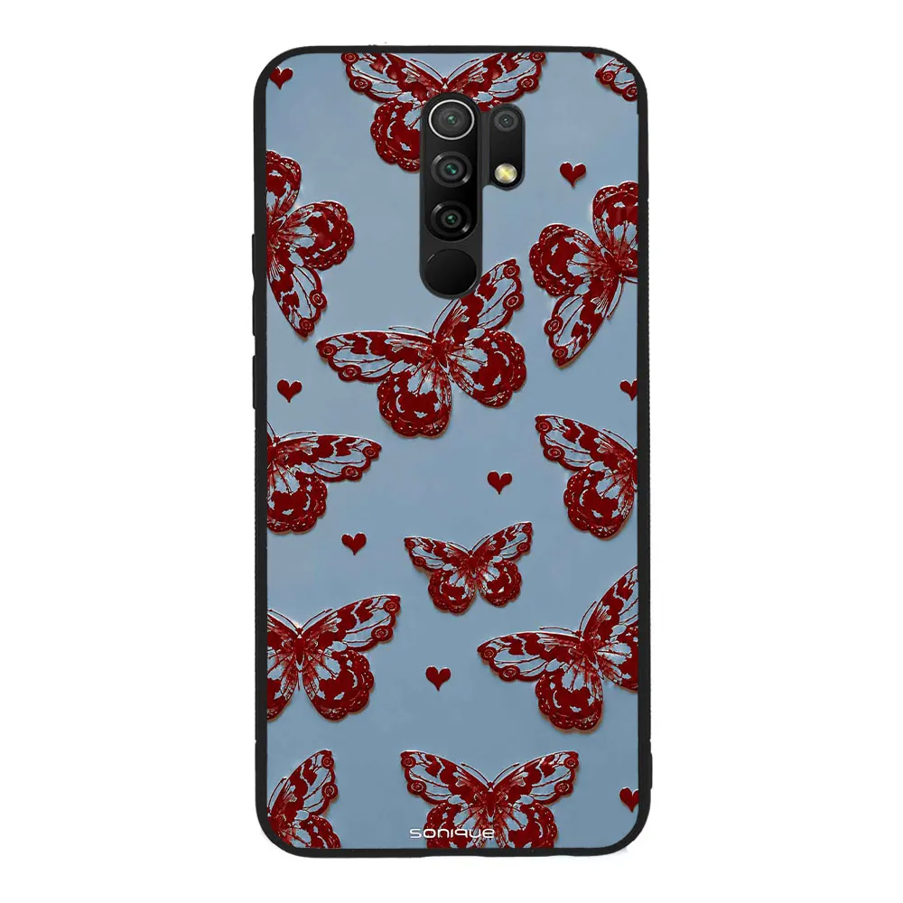 Θήκη Sonique DIVA Series για Xiaomi Redmi 9 Πεταλούδες