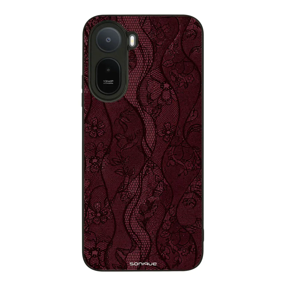Θήκη Sonique DIVA Series για Xiaomi Redmi A7 Pro 4G Βουργουνδί Δαντέλα