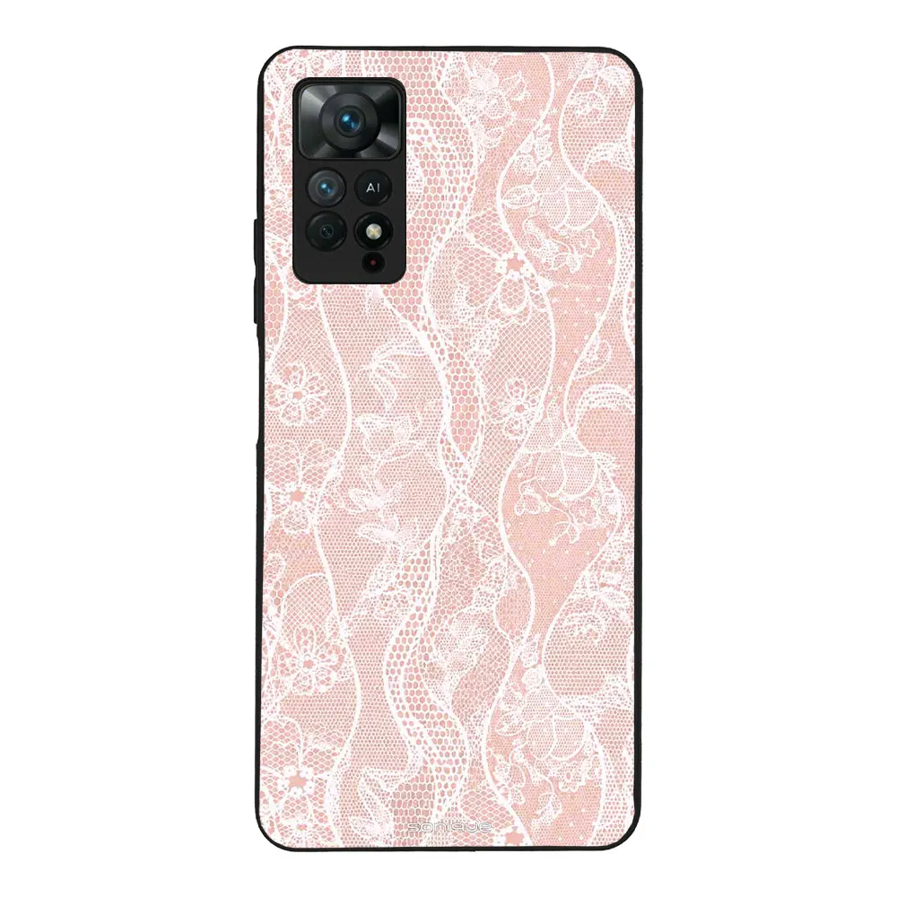 Θήκη Sonique DIVA Series για Xiaomi Redmi Note 11 Pro 4G/5G / Redmi Note 12 Pro 4G Ροζ Δαντέλα