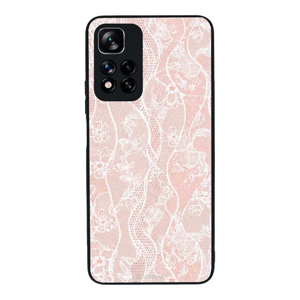 Θήκη Sonique DIVA Series για Xiaomi Redmi Note 11 Pro Plus 5G Ροζ Δαντέλα