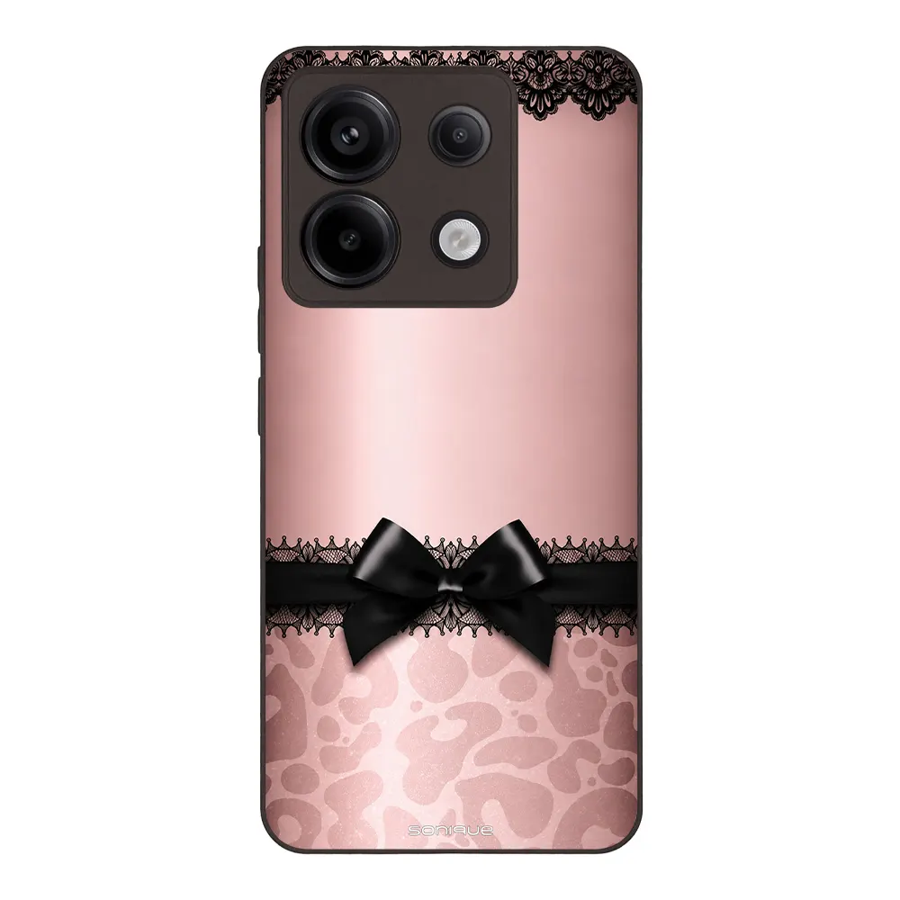 Θήκη Sonique DIVA Series για Xiaomi Redmi Note 13 Pro 5G / Poco X6 5G Λεοπάρ Φιόγκος – Ροζ