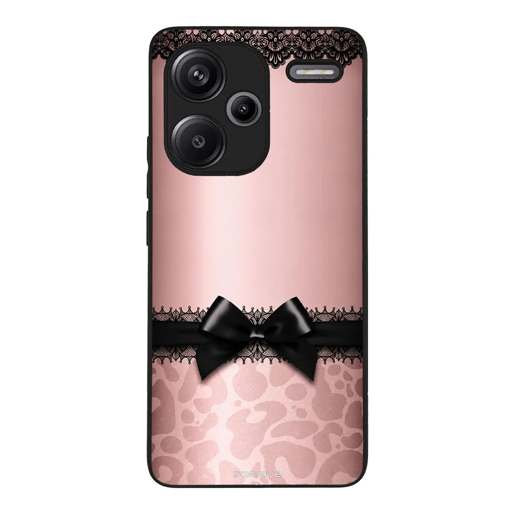Θήκη Sonique DIVA Series για Xiaomi Redmi Note 13 Pro Plus 5G Λεοπάρ Φιόγκος – Ροζ