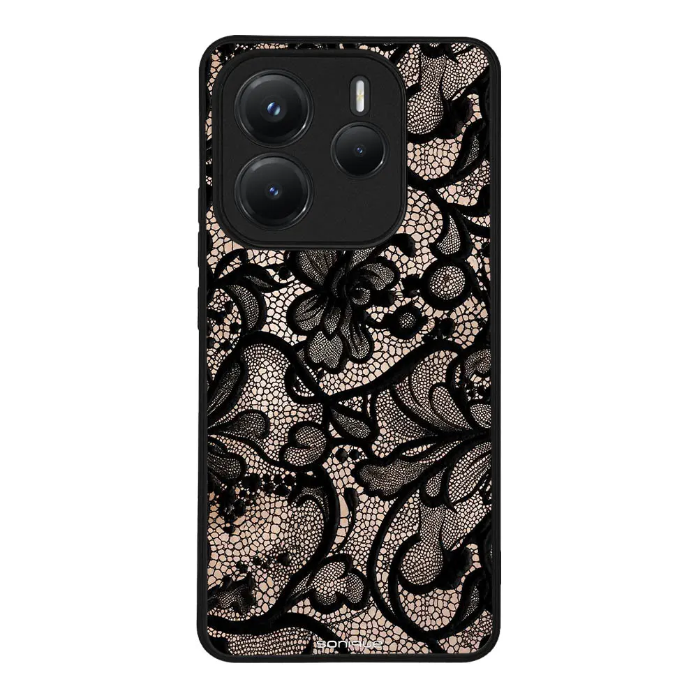Θήκη Sonique DIVA Series για Xiaomi Redmi Note 14 5G Μαύρη Δαντέλα