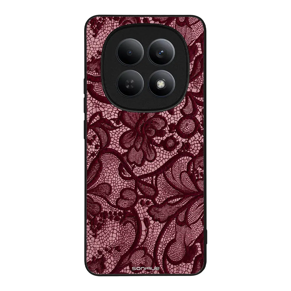 Θήκη Sonique DIVA Series για Xiaomi Redmi Note 15 5G / Poco M8 5G Μπορντό Δαντέλα