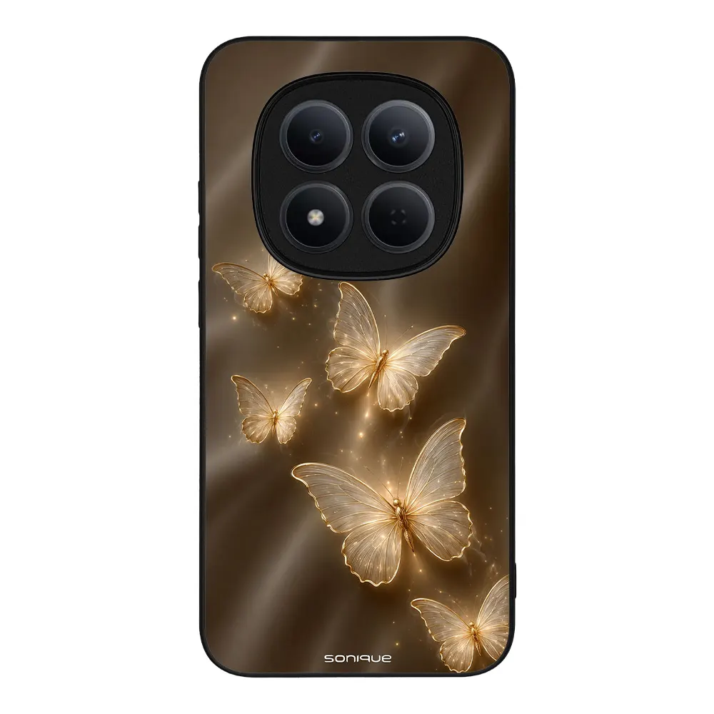 Θήκη Sonique DIVA Series για Xiaomi Redmi Note 15 Pro 5G Χρυσές Πεταλούδες