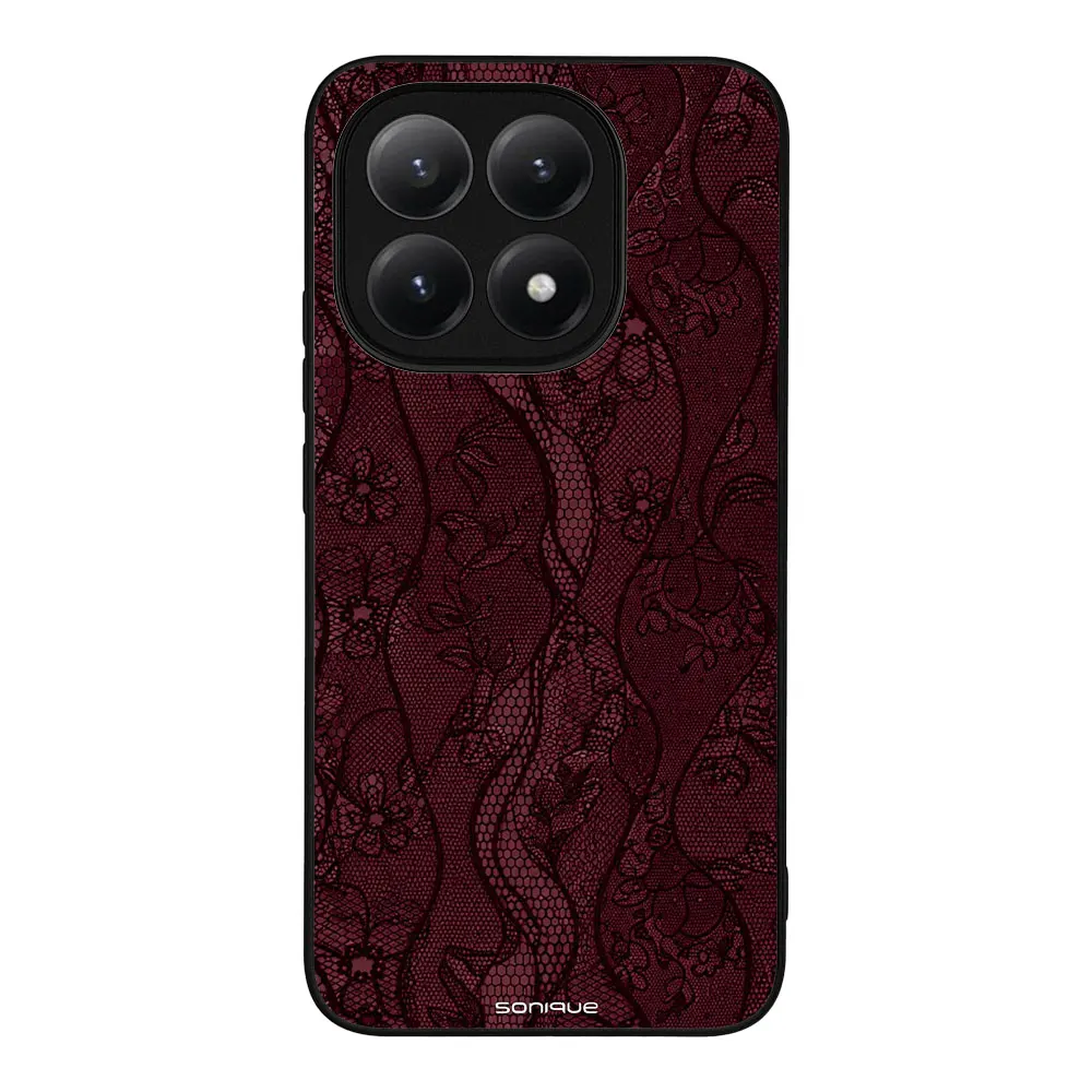 Θήκη Sonique DIVA Series για Xiaomi Xiaomi 15T 5G Βουργουνδί Δαντέλα