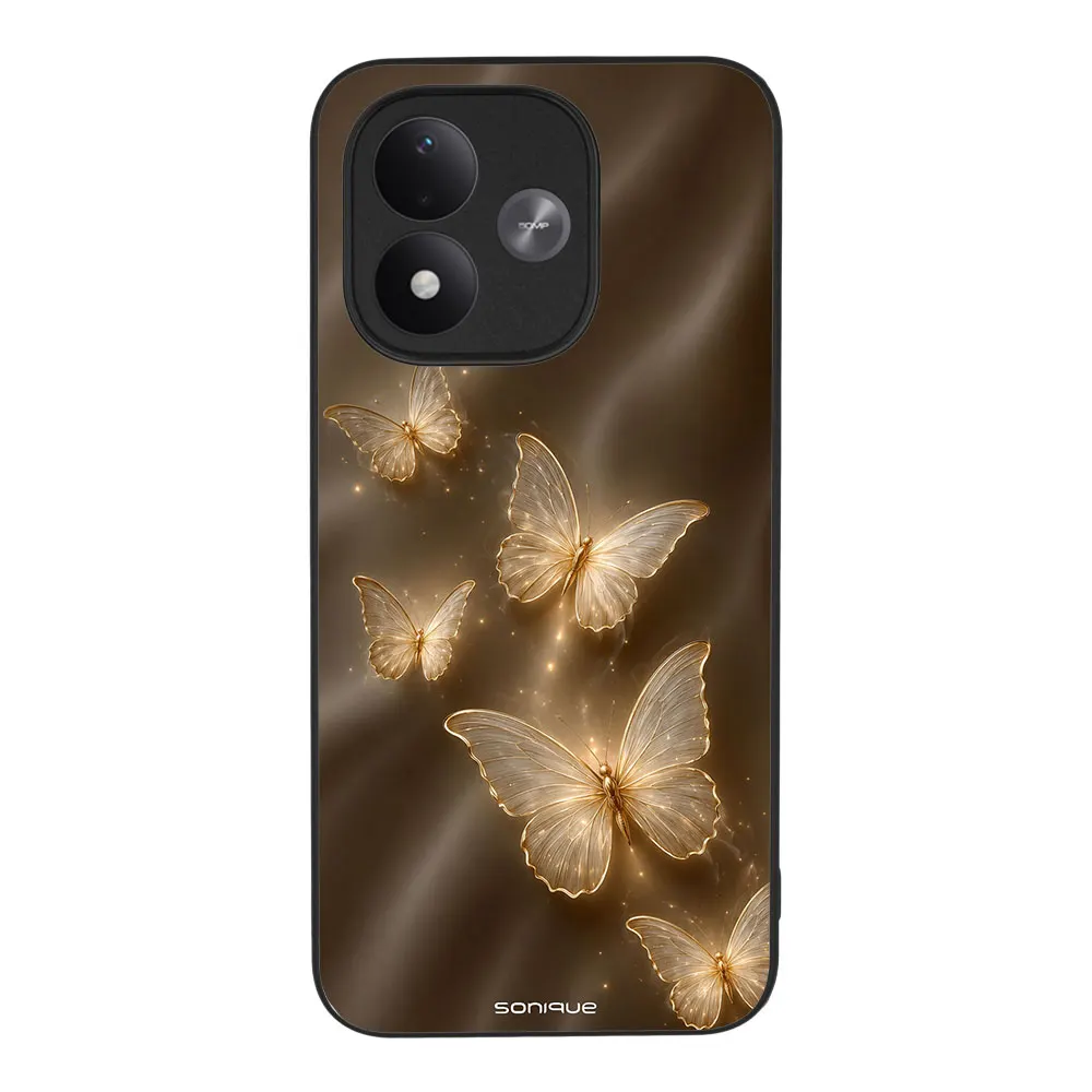 Θήκη Sonique DIVA Series για Xiaomi Redmi Note 17 4G / Redmi Note 17 5G Χρυσές Πεταλούδες
