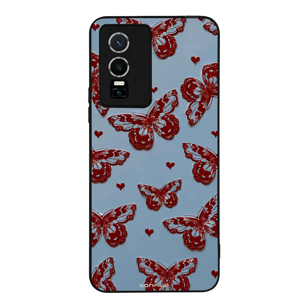 Θήκη Sonique DIVA Series για VIVO Y74s / VIVO Y76 5G Πεταλούδες