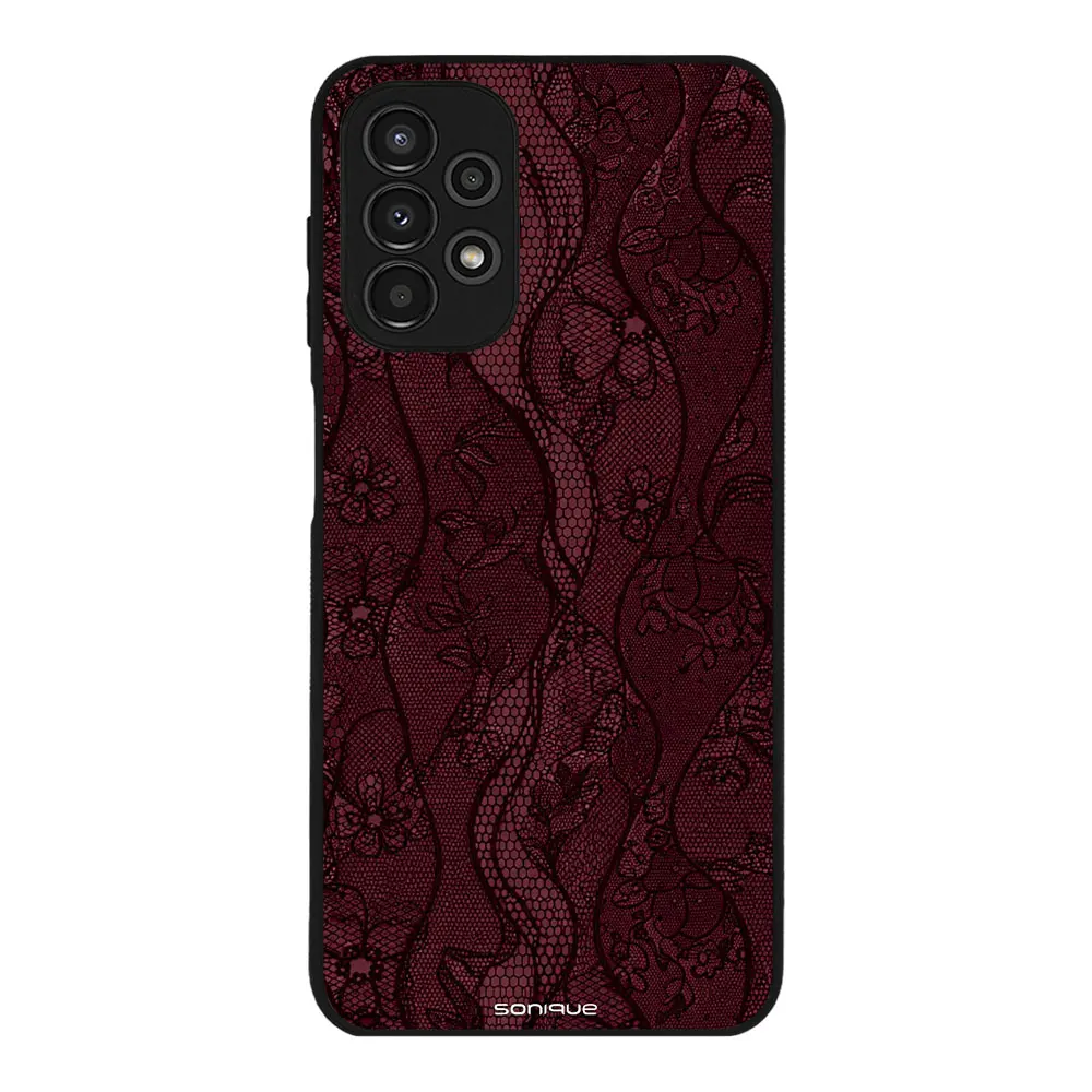 Θήκη Sonique DIVA Series για Samsung Galaxy A13 4G Βουργουνδί Δαντέλα