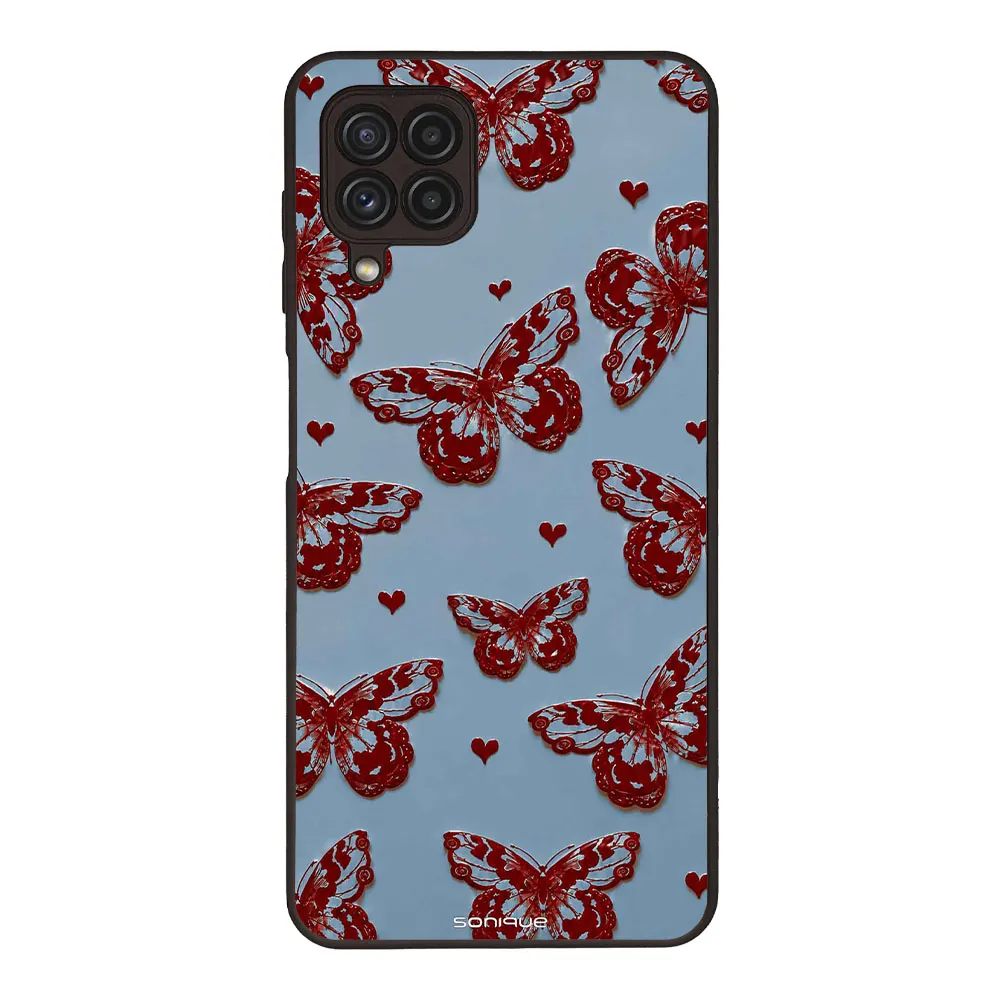 Θήκη Sonique DIVA Series για Samsung Galaxy A22 4G / Galaxy M32 4G / Galaxy M22 4G Πεταλούδες