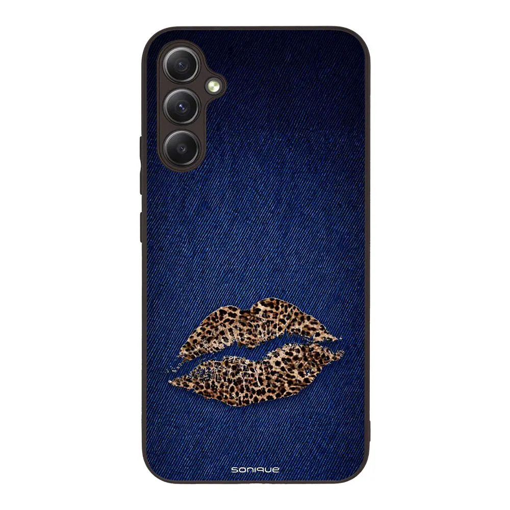 Θήκη Sonique DIVA Series για Samsung Galaxy A34 5G Denim Leopard