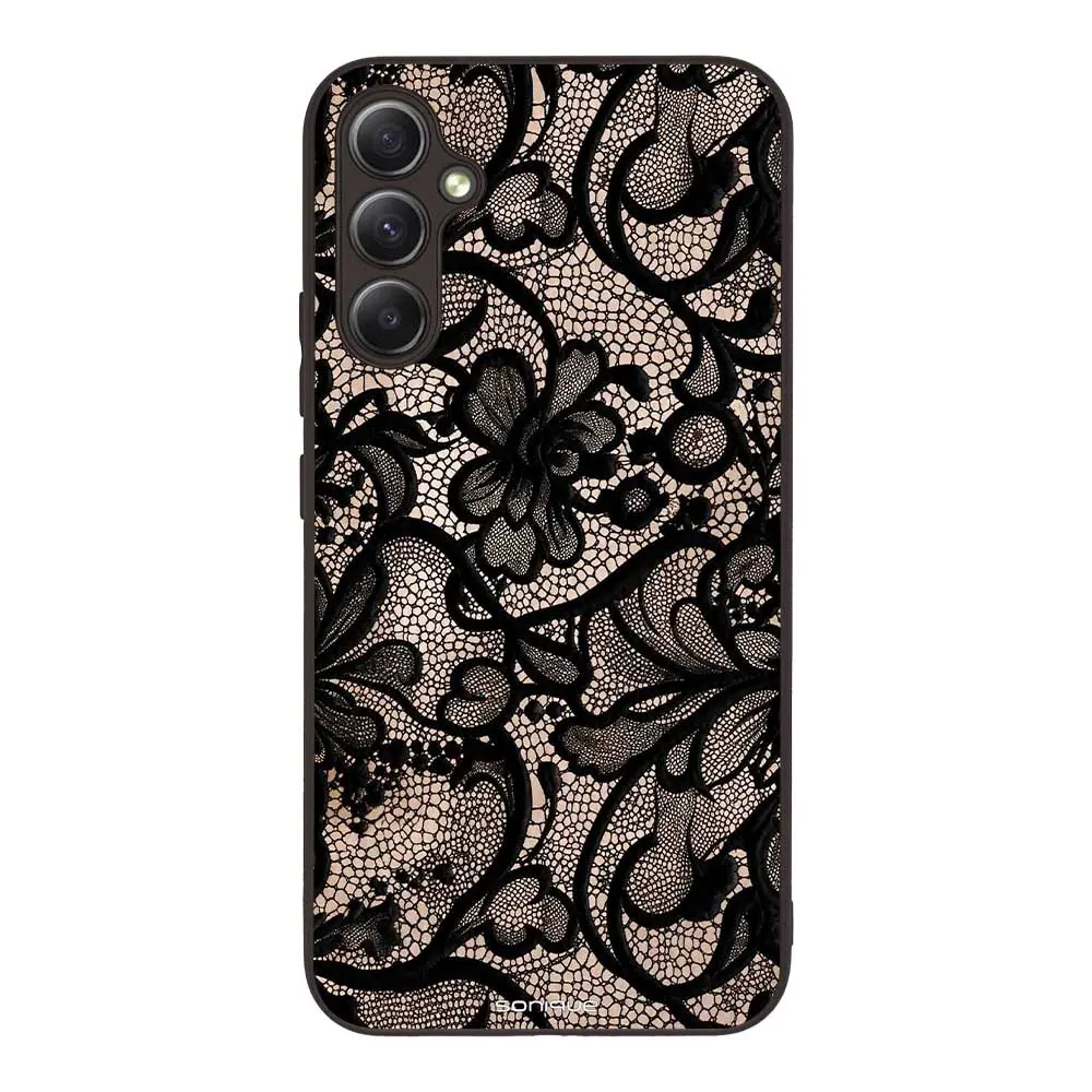 Θήκη Sonique DIVA Series για Samsung Galaxy A34 5G Μαύρη Δαντέλα