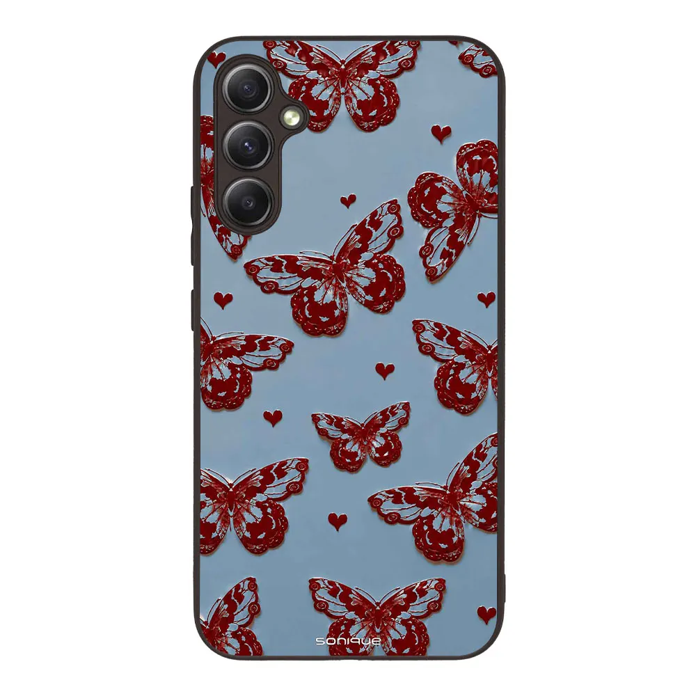 Θήκη Sonique DIVA Series για Samsung Galaxy A34 5G Πεταλούδες