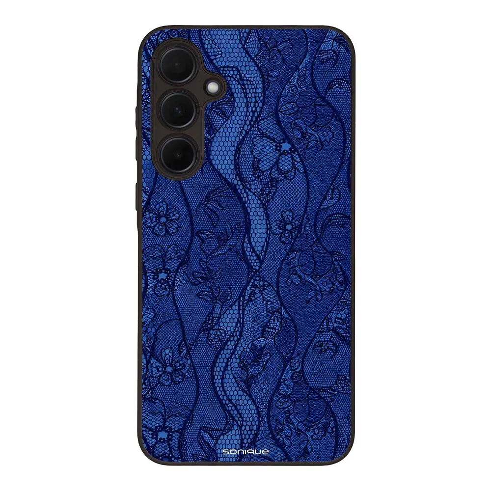 Θήκη Sonique DIVA Series για Samsung Galaxy A35 5G Μπλε Δαντέλα