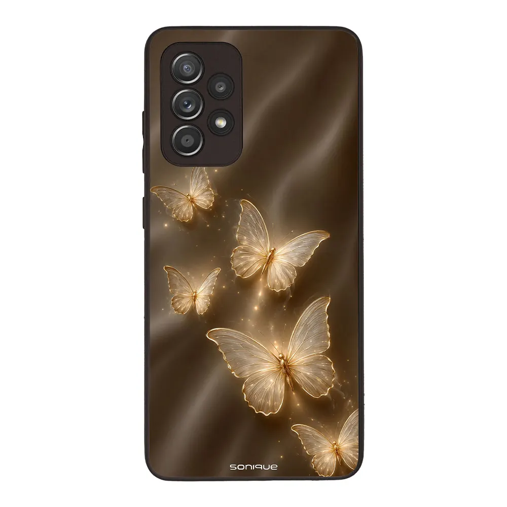 Θήκη Sonique DIVA Series για Samsung Galaxy A52 4G/5G / Galaxy A52s 5G Χρυσές Πεταλούδες