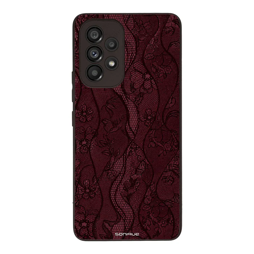 Θήκη Sonique DIVA Series για Samsung Galaxy A53 5G Βουργουνδί Δαντέλα