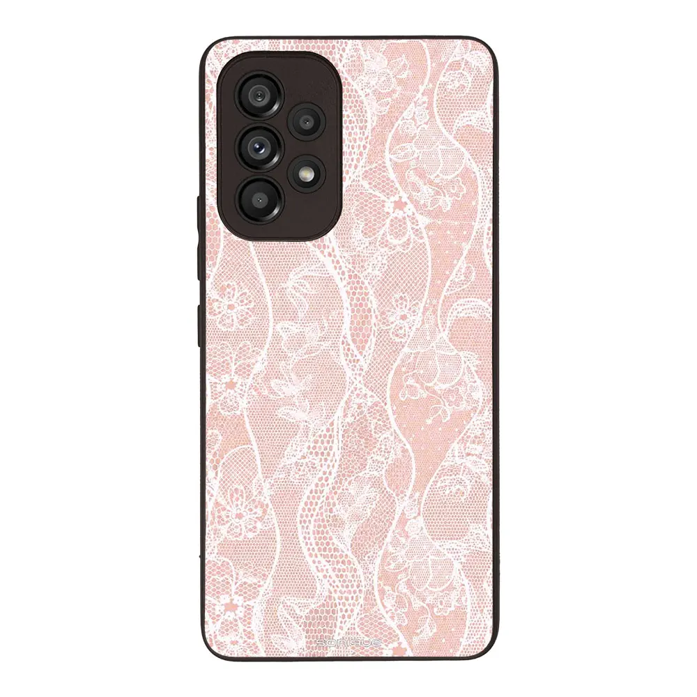 Θήκη Sonique DIVA Series για Samsung Galaxy A53 5G Ροζ Δαντέλα
