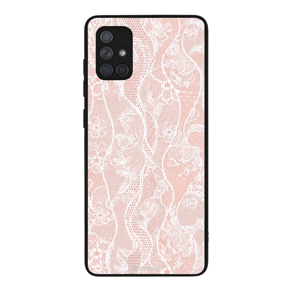 Θήκη Sonique DIVA Series για Samsung Galaxy A71 Ροζ Δαντέλα