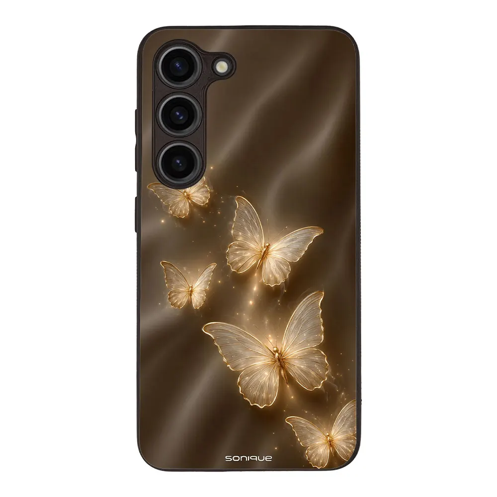 Θήκη Sonique DIVA Series για Samsung Galaxy S23 Χρυσές Πεταλούδες