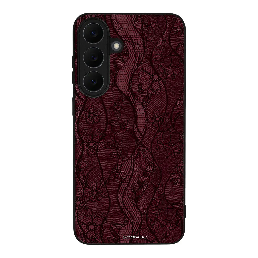 Θήκη Sonique DIVA Series για Samsung Galaxy S26 FE Βουργουνδί Δαντέλα