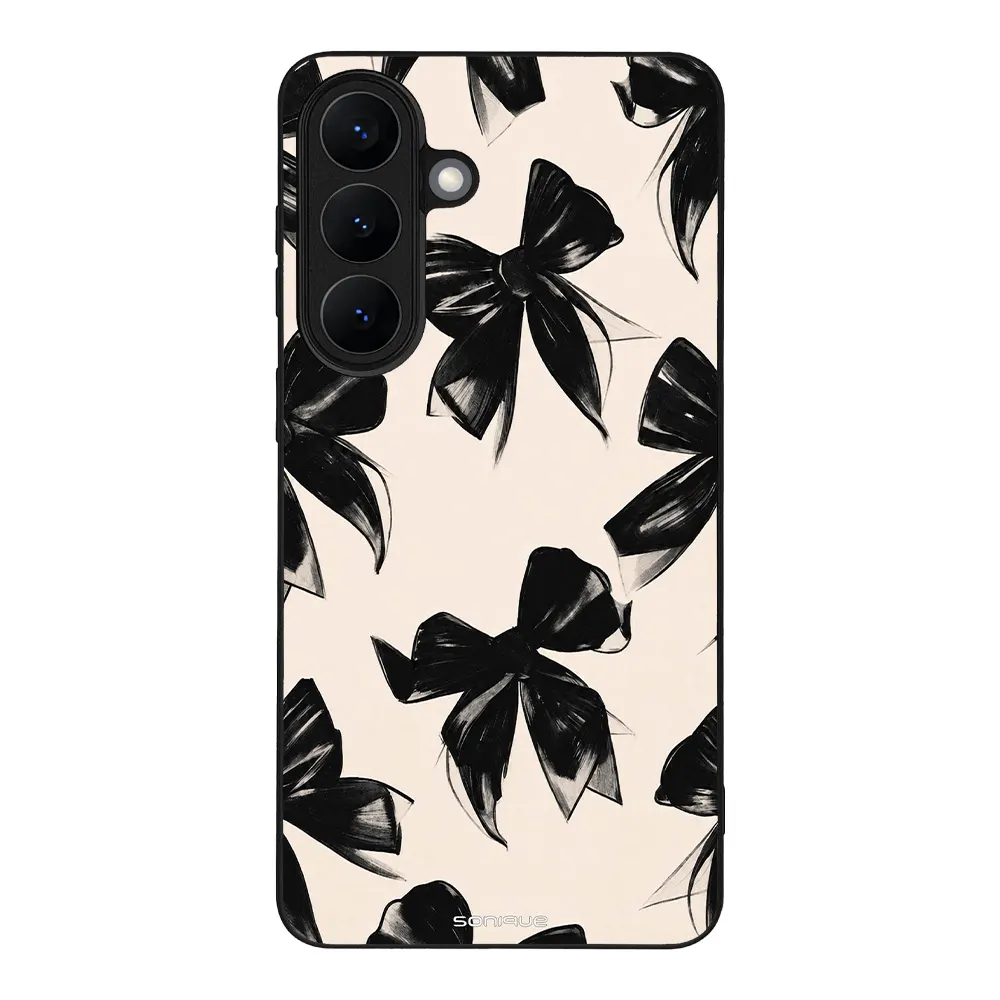 Θήκη Sonique DIVA Series για Samsung Galaxy S26 Plus Μαύρα Φιογκάκια