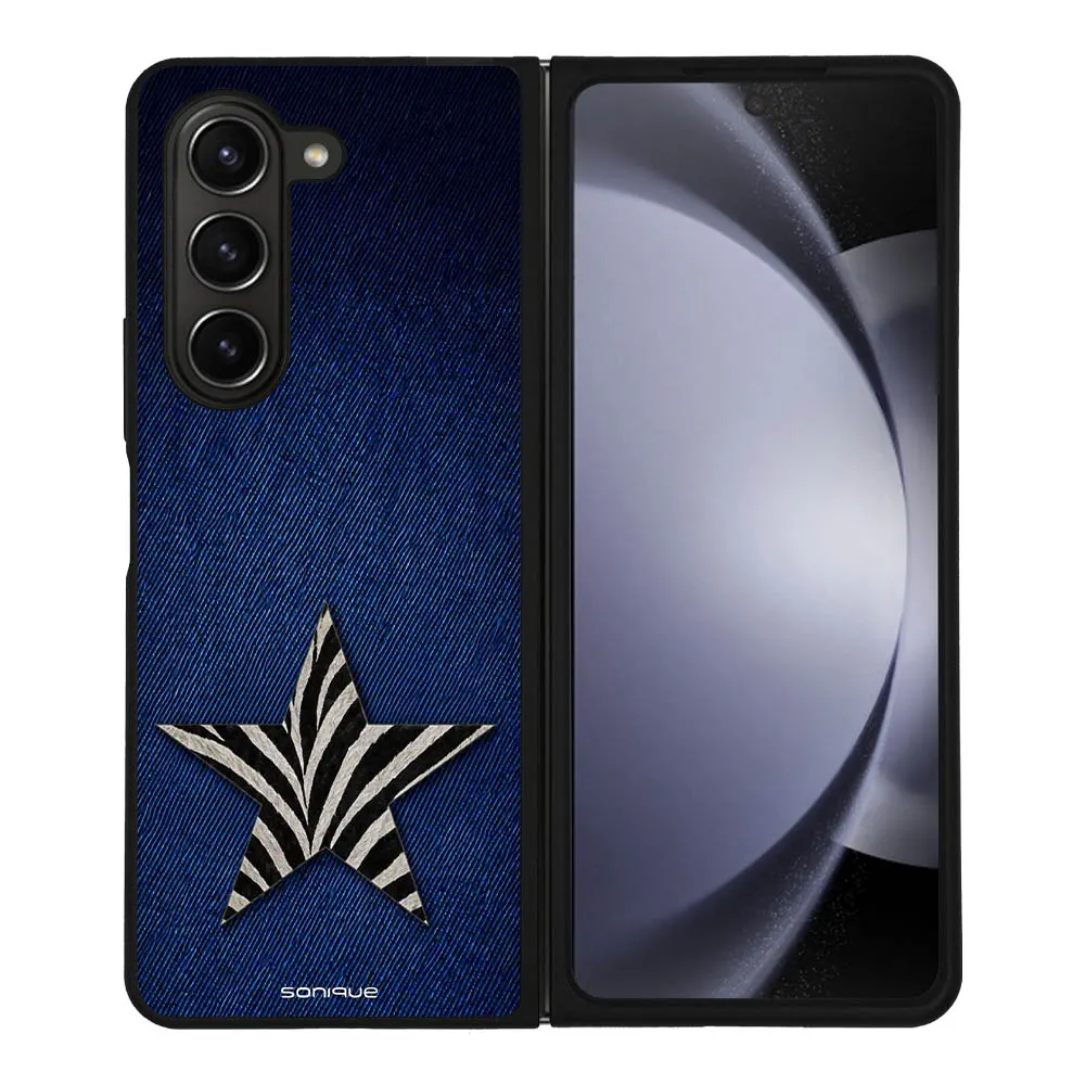 Θήκη Sonique DIVA Series για Samsung Galaxy Z Fold 5 Denim Zebra