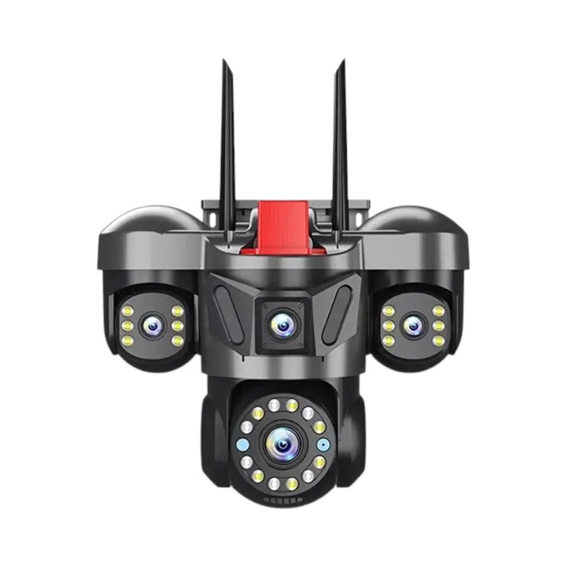 Κάμερα ασφαλείας IP τριπλή - Security Camera - Q83 - 020362