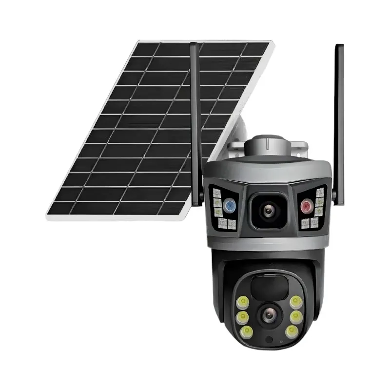 Ηλιακή κάμερα ασφαλείας IP - Dual - 4G - Security Camera - D03Y - 020348
