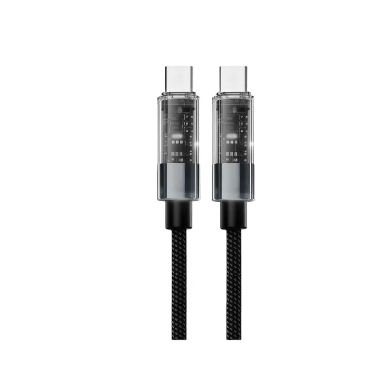 Καλώδιο φόρτισης & data - USB Type-C σε Type-C - Fast Charge - P1S - 100W - 1.2m - 220640