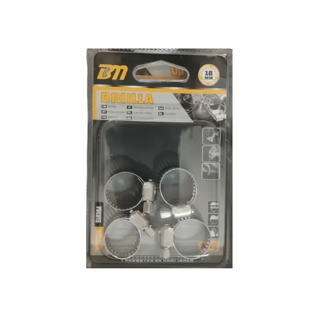 Σφιγκτήρες σωλήνων - 20mm/23mm/25mm - Σετ 12 πακέτα των 6 τεμαχίων - 205213