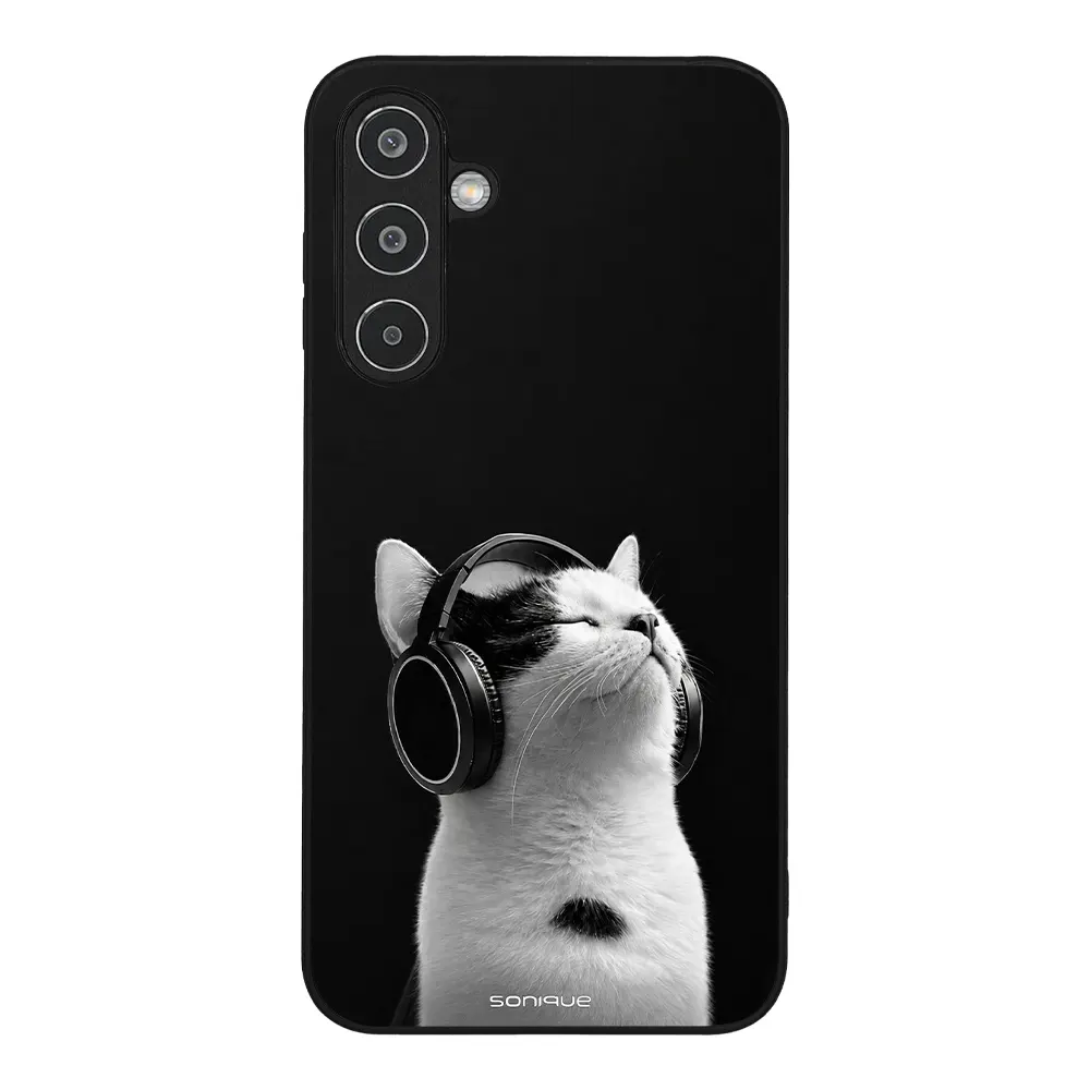 Θήκη Sonique Men's Edition για Samsung Galaxy M35 5G Audio Kitten - White