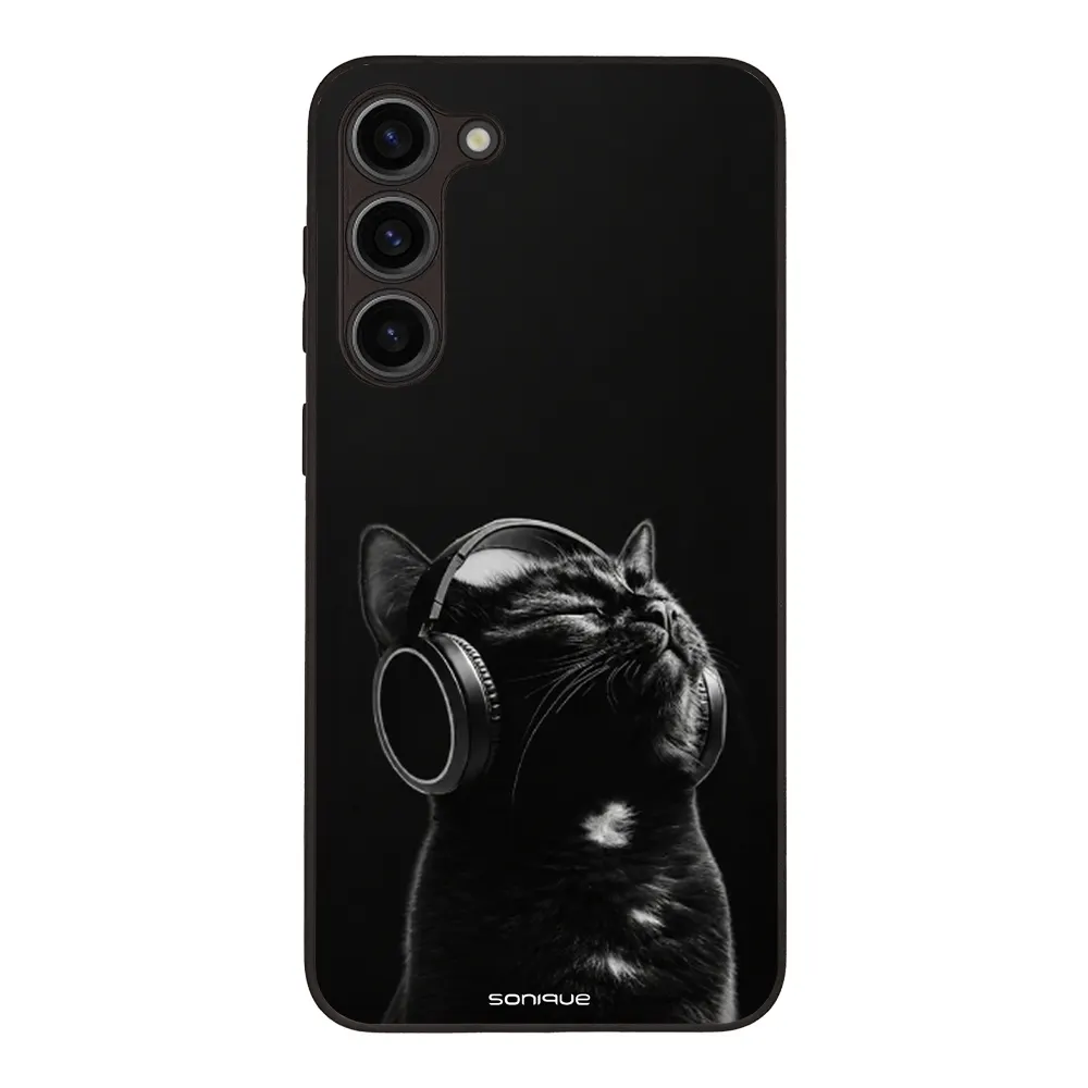 Θήκη Sonique Men's Edition για Samsung Galaxy S23 Plus Audio Kitten - Black