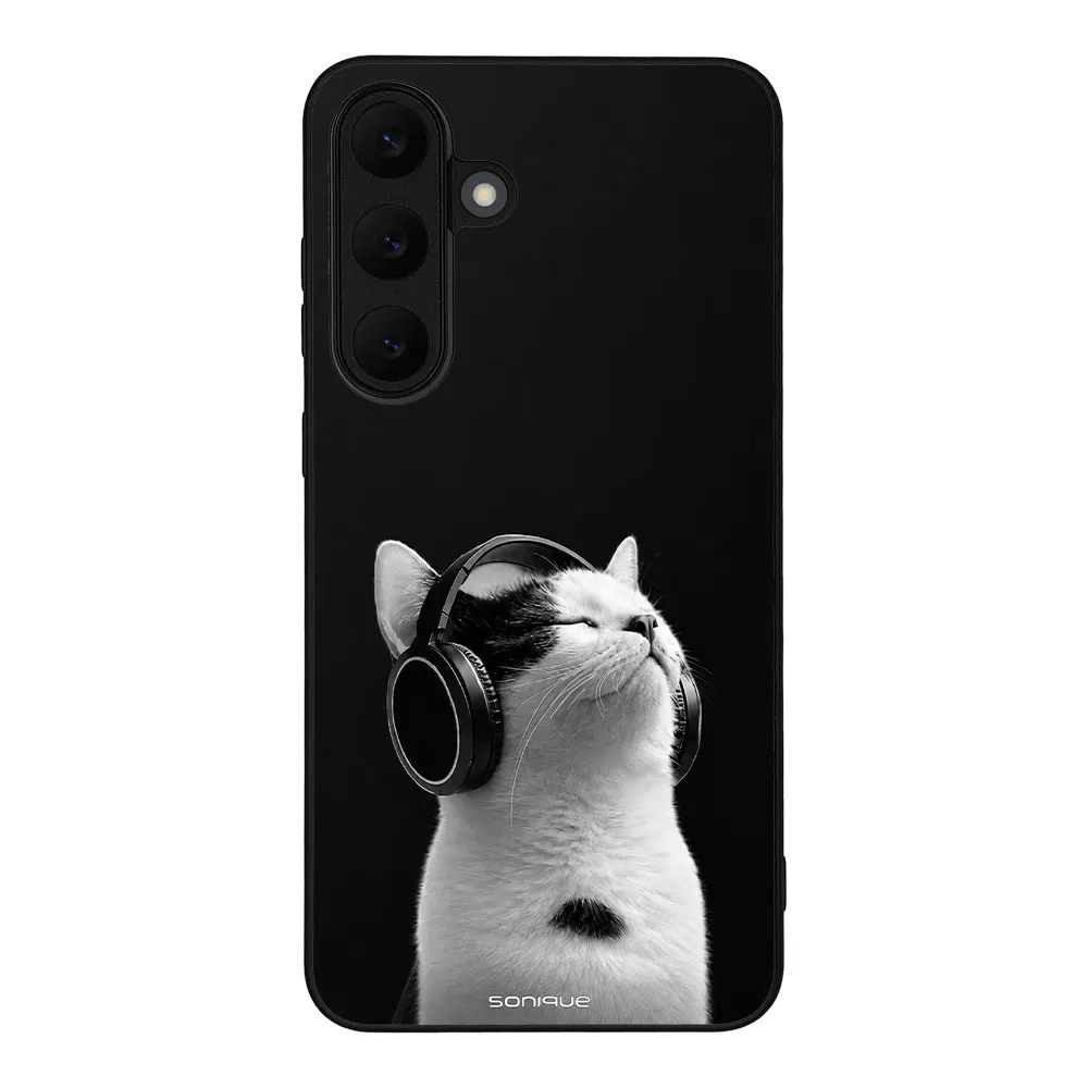 Θήκη Sonique Men's Edition για Samsung Galaxy S25 FE Audio Kitten - White