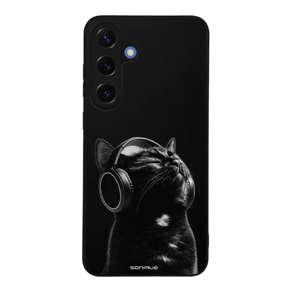 Θήκη Sonique Men's Edition για Samsung Galaxy S25 Plus Audio Kitten - Black