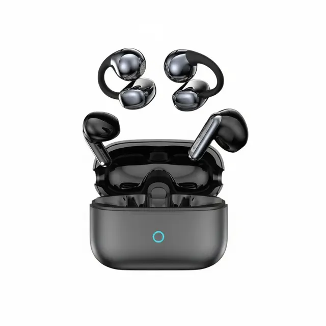 Ασύρματα ακουστικά Bluetooth με θήκη φόρτισης - 2in1 - KMS-E09 - 260090 - Black