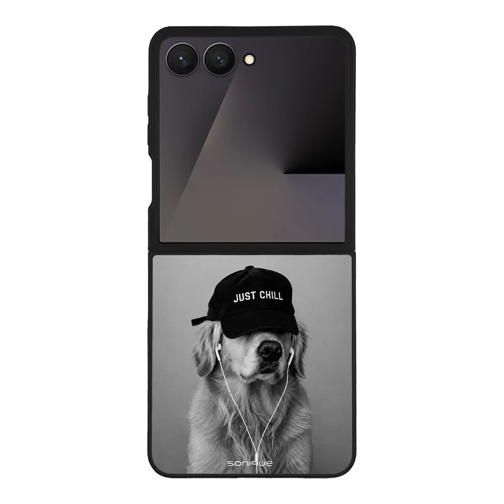 Θήκη Sonique Men's Edition για Samsung Galaxy Z Flip 7 Just Chill Pup