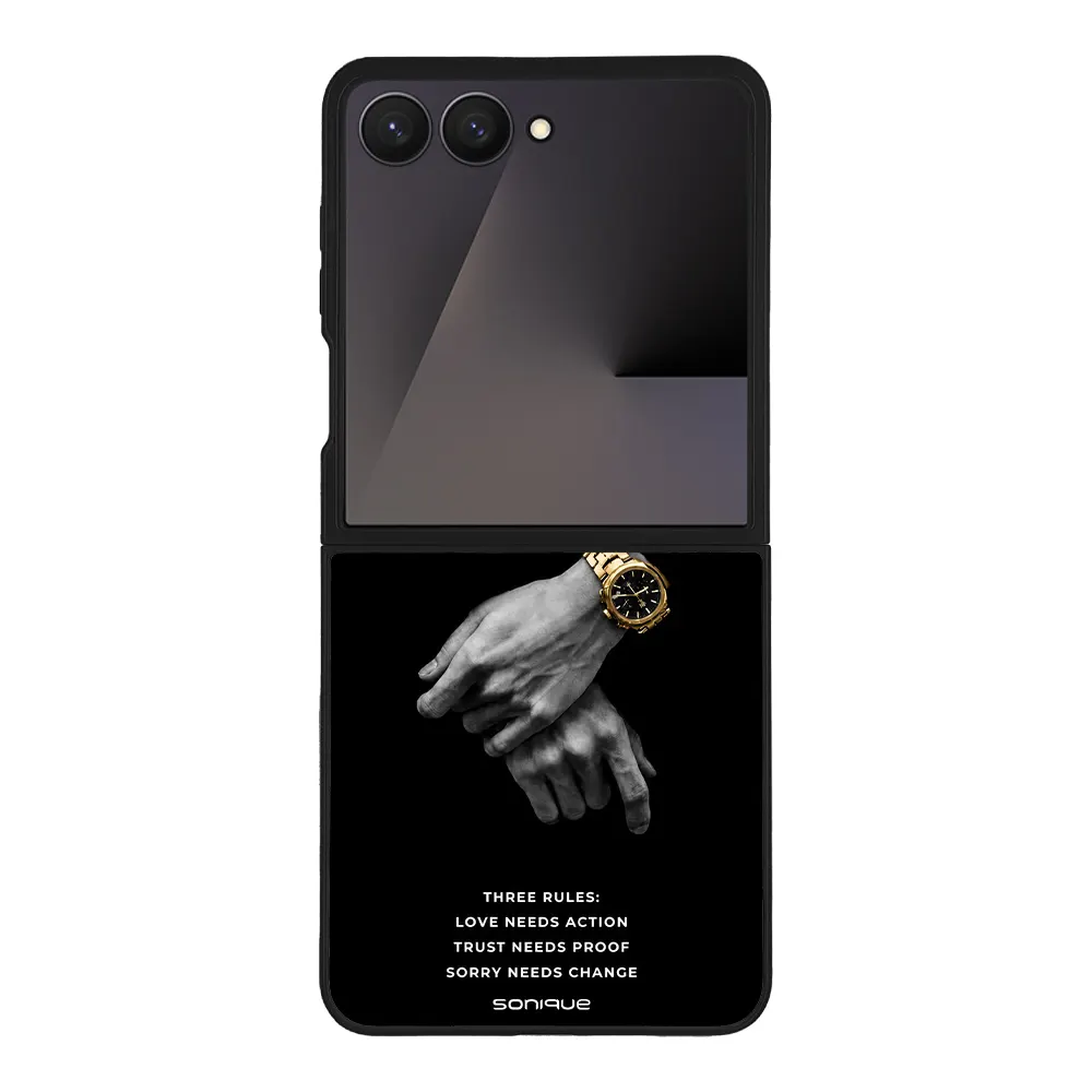 Θήκη Sonique Men's Edition για Samsung Galaxy Z Flip 7 Three Rules
