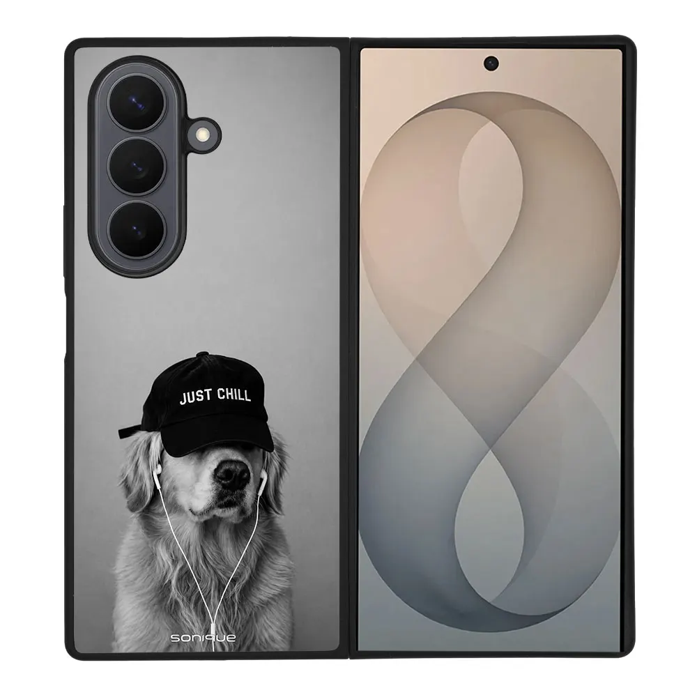 Θήκη Sonique Men's Edition για Samsung Galaxy Z Fold 8 Ultra Just Chill Pup