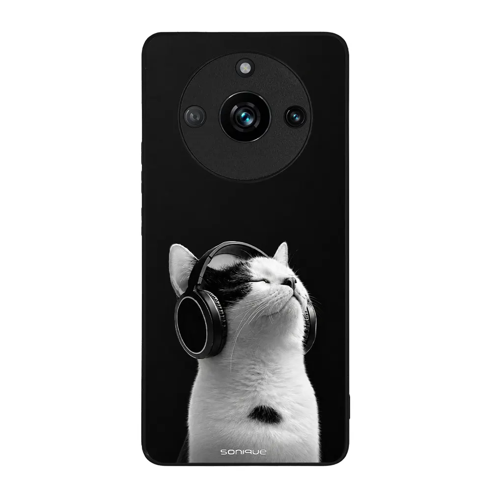 Θήκη Sonique Men's Edition Series για Realme 11 Pro 5G / Realme 11 Pro Plus 5G Audio Kitten - White