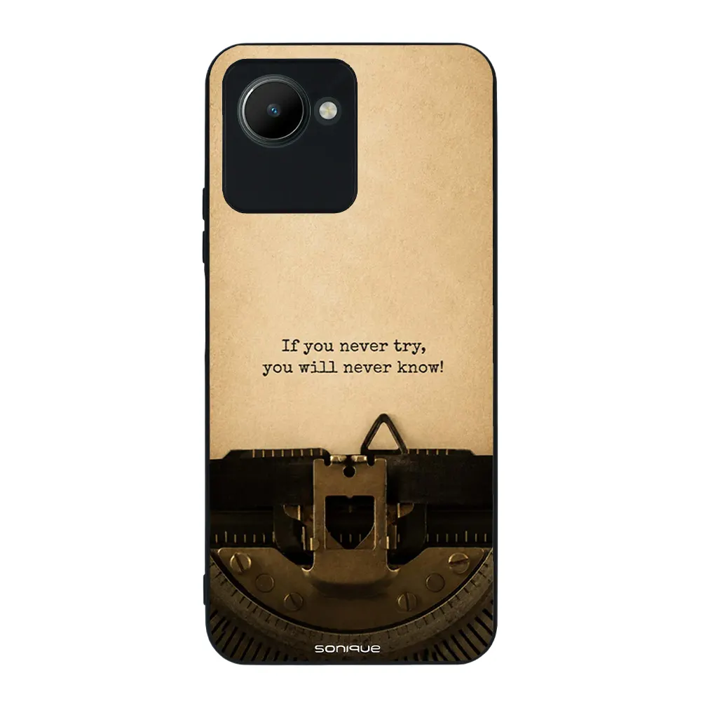 Θήκη Sonique Men's Edition Series για Realme C30 Old Letter