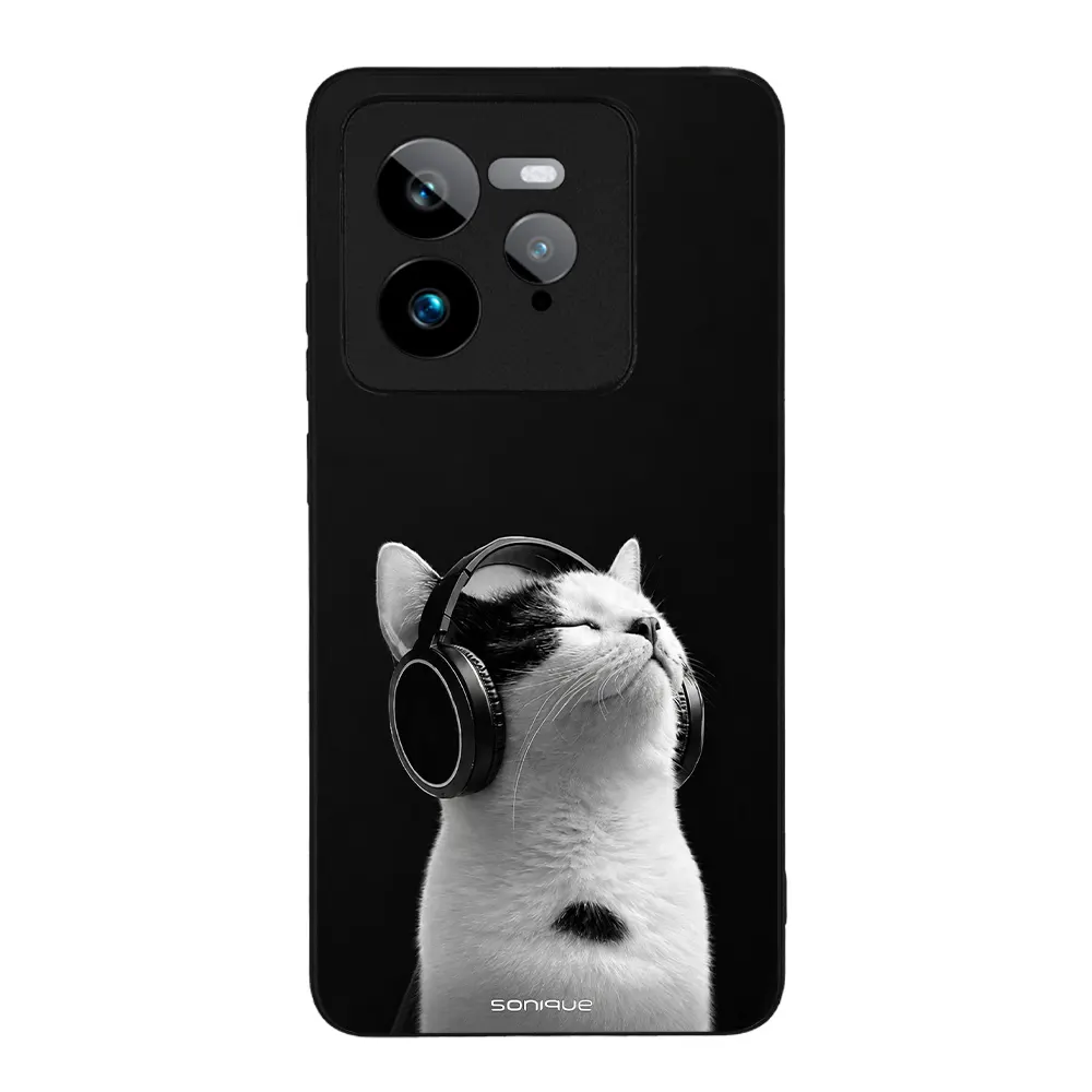 Θήκη Sonique Men's Edition Series για Realme GT 7 Pro 5G Audio Kitten - White