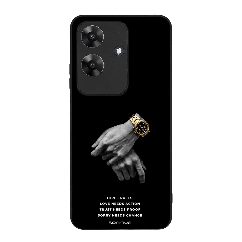Θήκη Sonique Men's Edition Series για Realme Note 60 4G Three Rules
