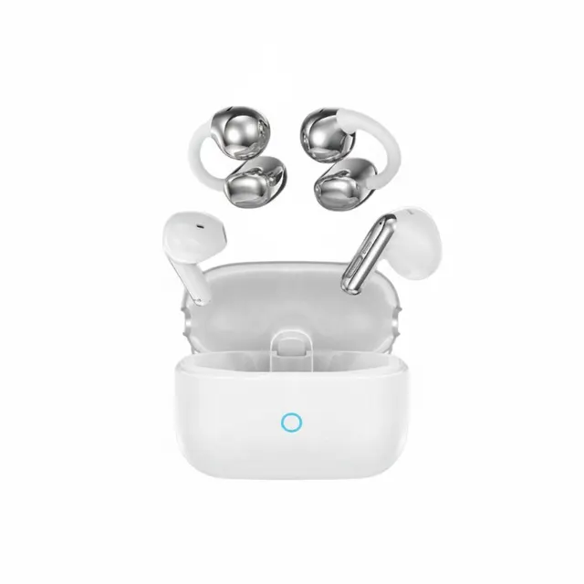Ασύρματα ακουστικά Bluetooth με θήκη φόρτισης - 2in1 - KMS-E09 - 260090 - White