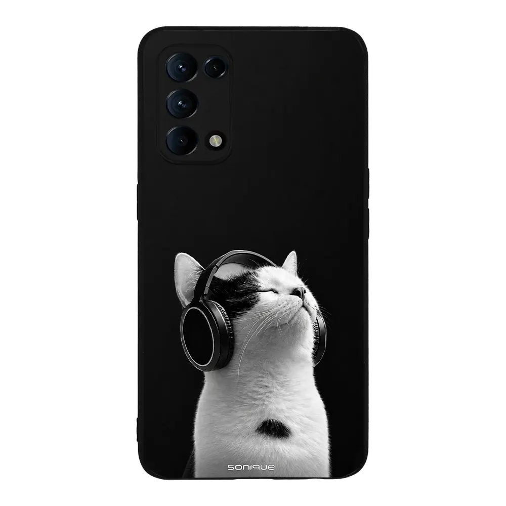 Θήκη Sonique Men's Edition για Oppo Find X3 Lite 5G Audio Kitten - White