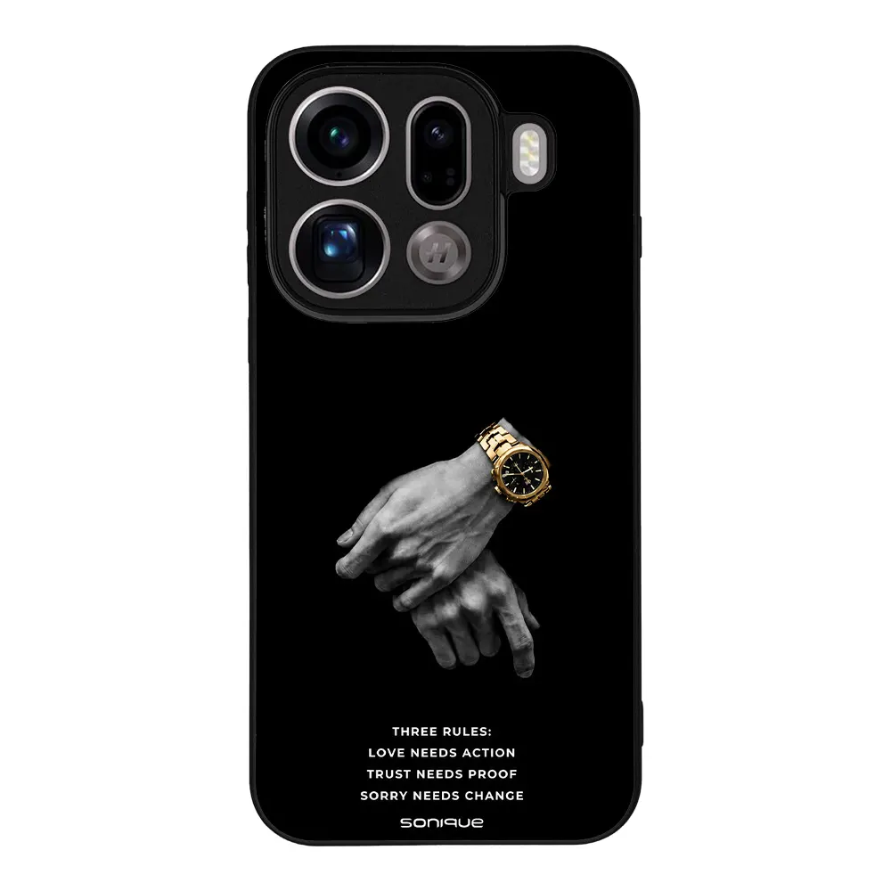Θήκη Sonique Men's Edition για Oppo Find X9 Pro 5G Three Rules