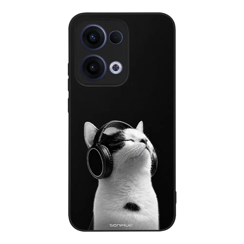 Θήκη Sonique Men's Edition για Oppo Reno13 5G Audio Kitten - White