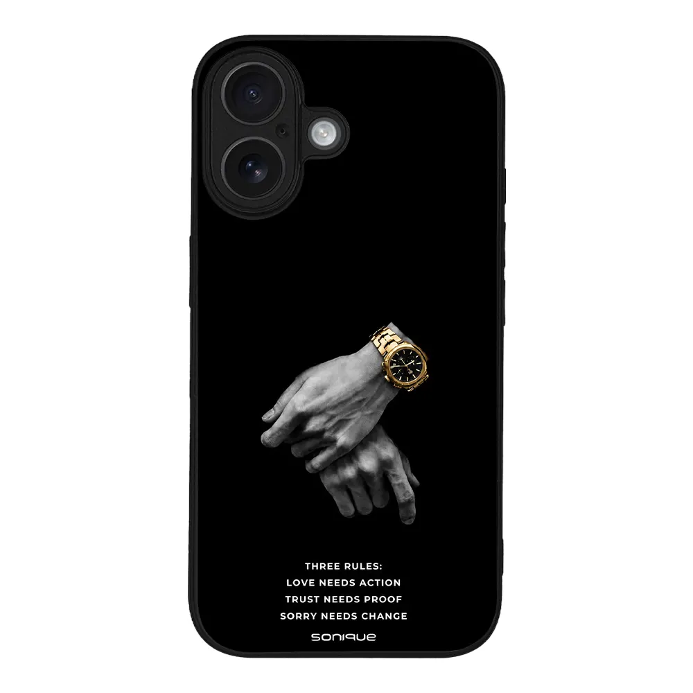 Θήκη Sonique Men's Edition για Apple iPhone 16 Three Rules