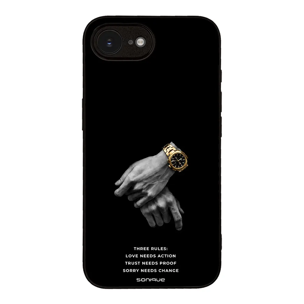 Θήκη Sonique Men's Edition για Apple iPhone 16e / iPhone 17e Three Rules