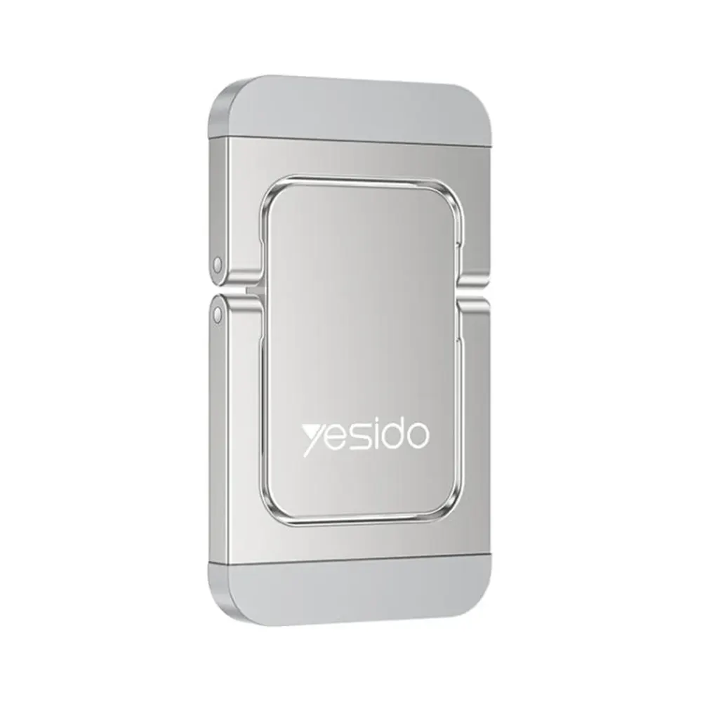 Yesido LP11 Mini Set Αναδιπλούμενων Βάσεων Laptop (2τμχ) Ασημί
